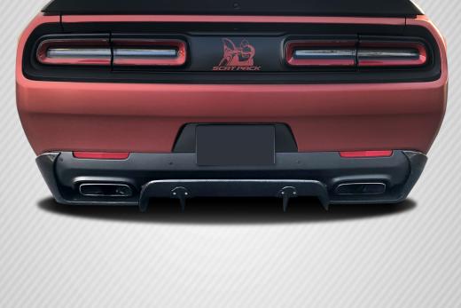 Carbon Fiber Circuit Rear Diffuser 15-up Dodge Challenger - Click Image to Close